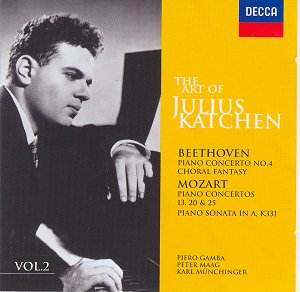 The Art of Julius Katchen Vol 2: Beethoven, Mozart DECCA 460 825-2
